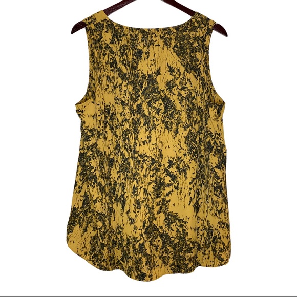 SIMPLY VERA WANG SLEEVELESS FLORAL PRINTED TOP XL - Picture 2 of 10